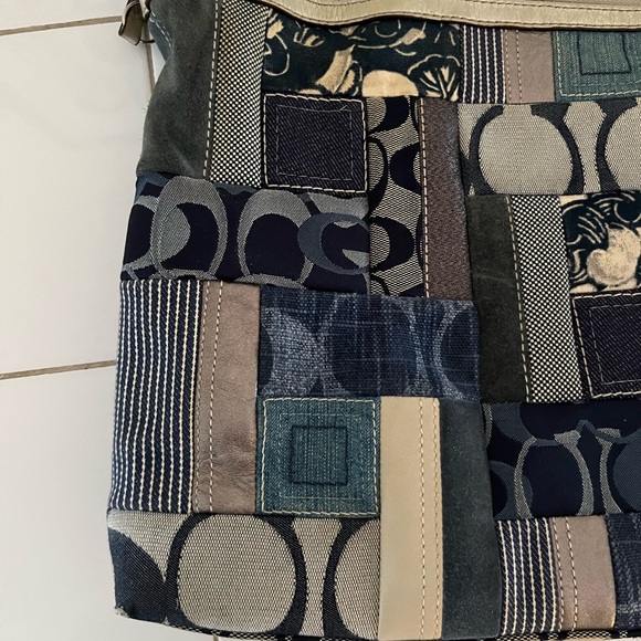 Coach Multicolor Patchwork Shoulder Bag - Picture 10 of 16